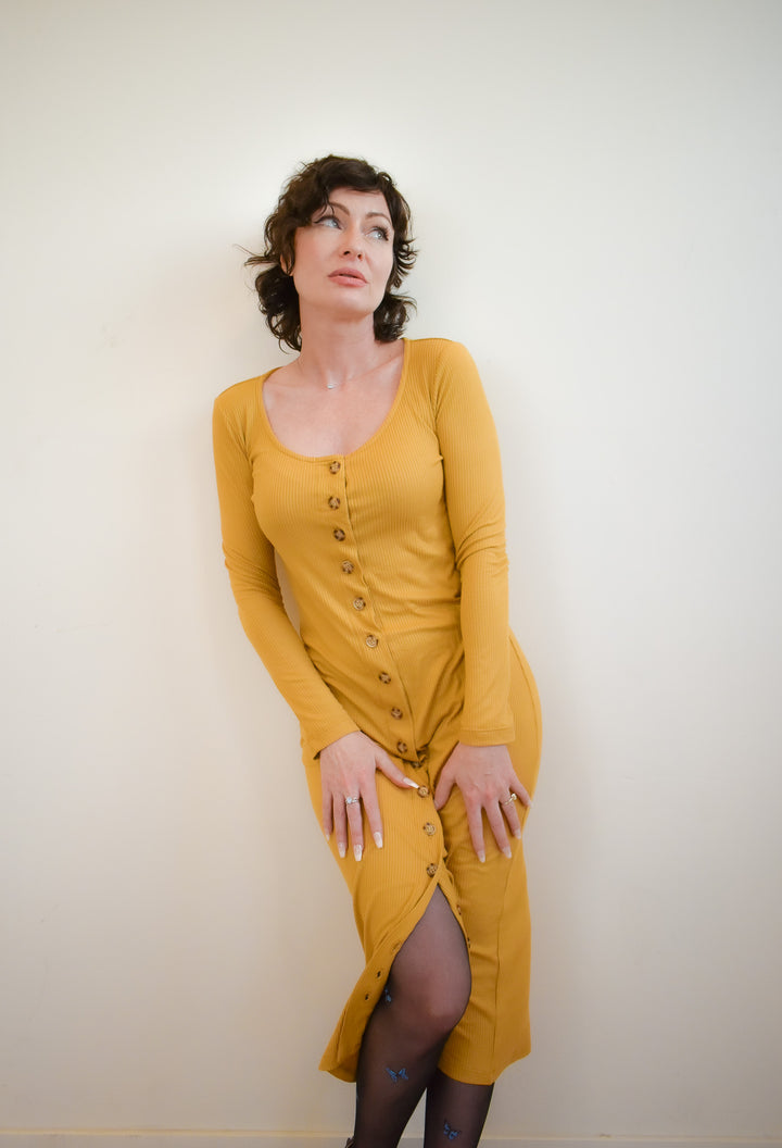 Ila Dress in Golden Turmeric ***LAST ONE!!!***