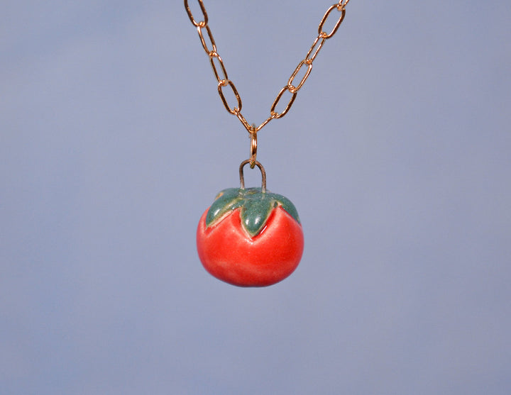 Tomato Necklace