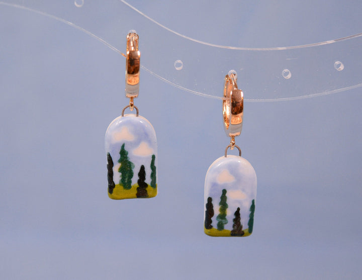 Italian Cypress Earrings