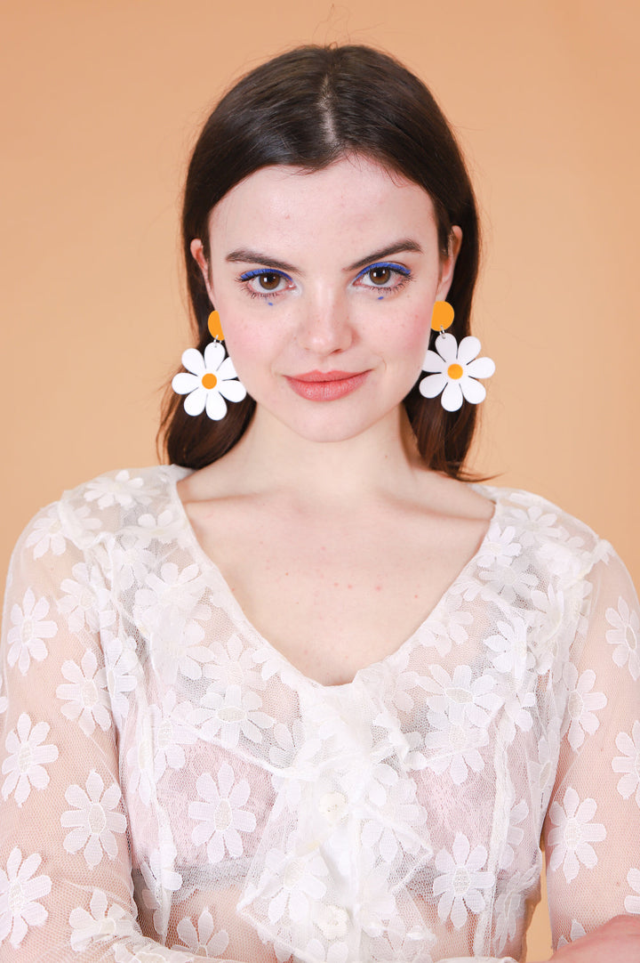 Daisy Earrings in Full