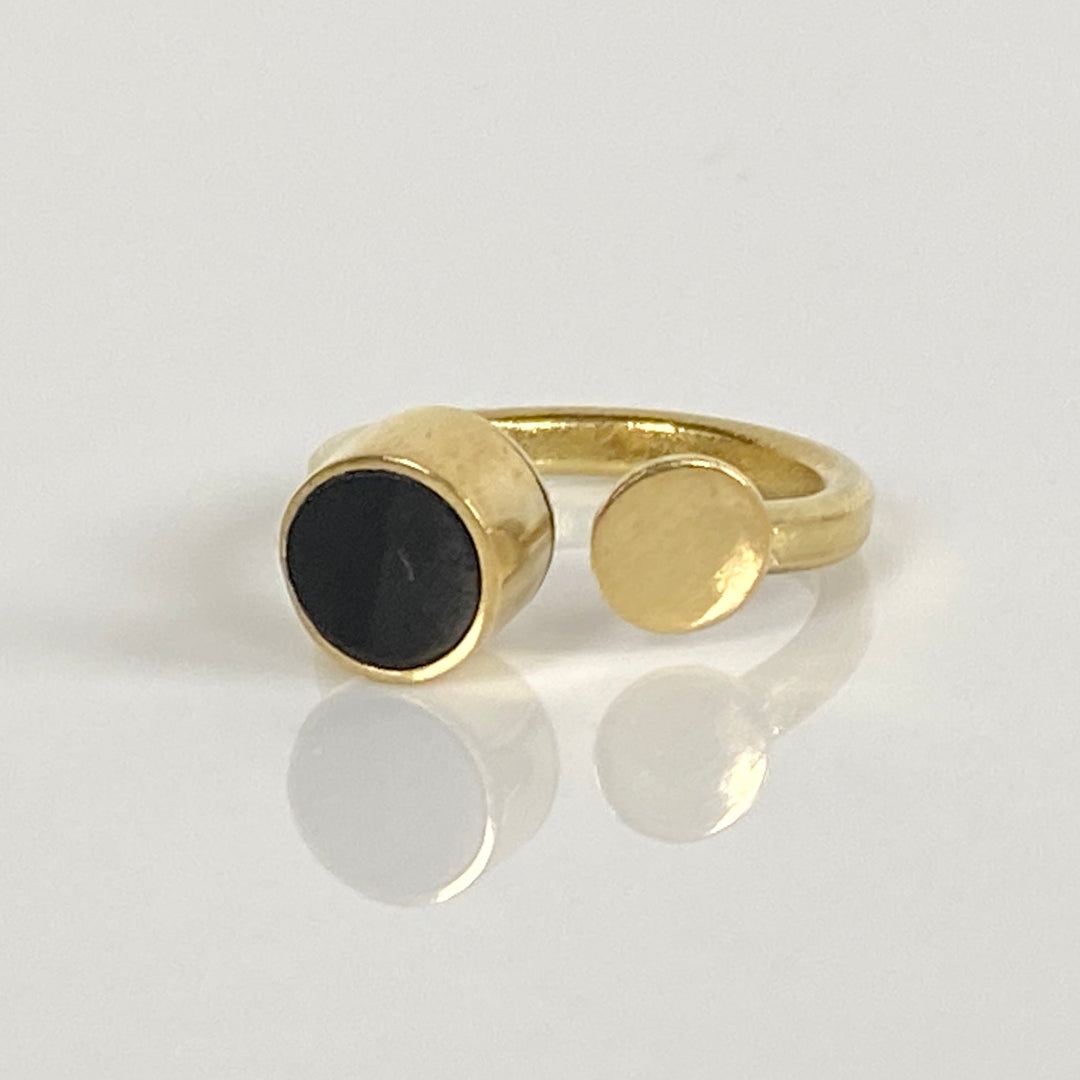 Dot + Disc Ring