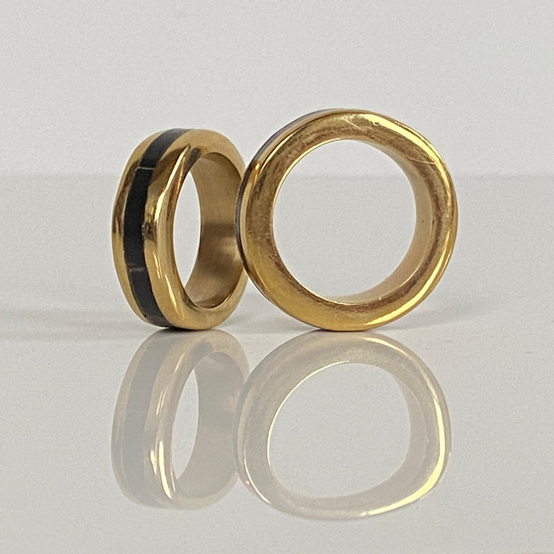 Equator Inlay Ring Band