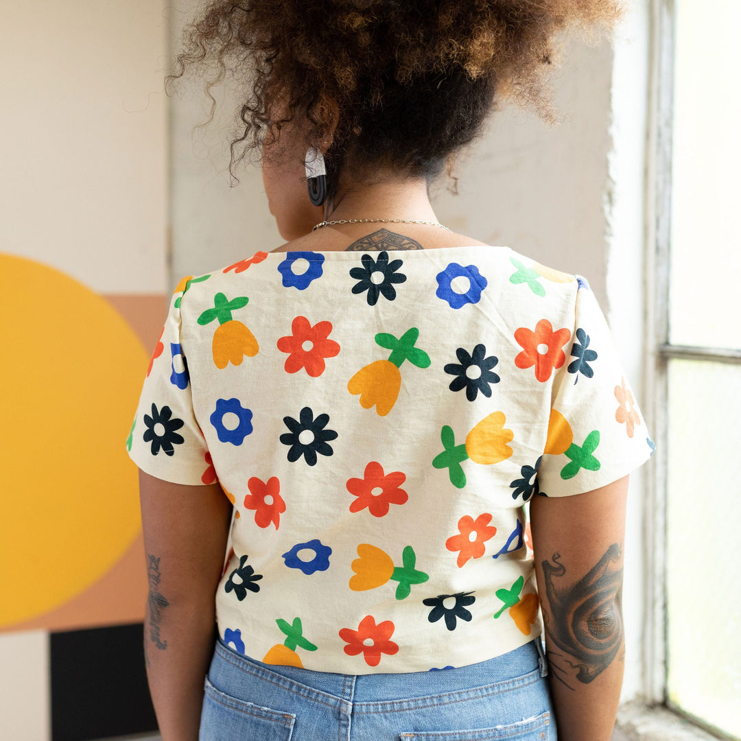 Frankie Top - Floral