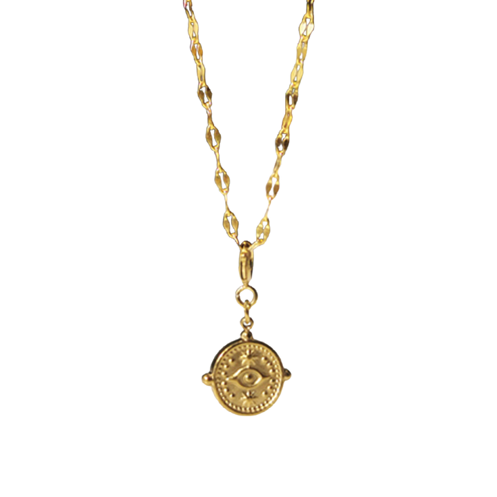 Cherub Coin Necklace