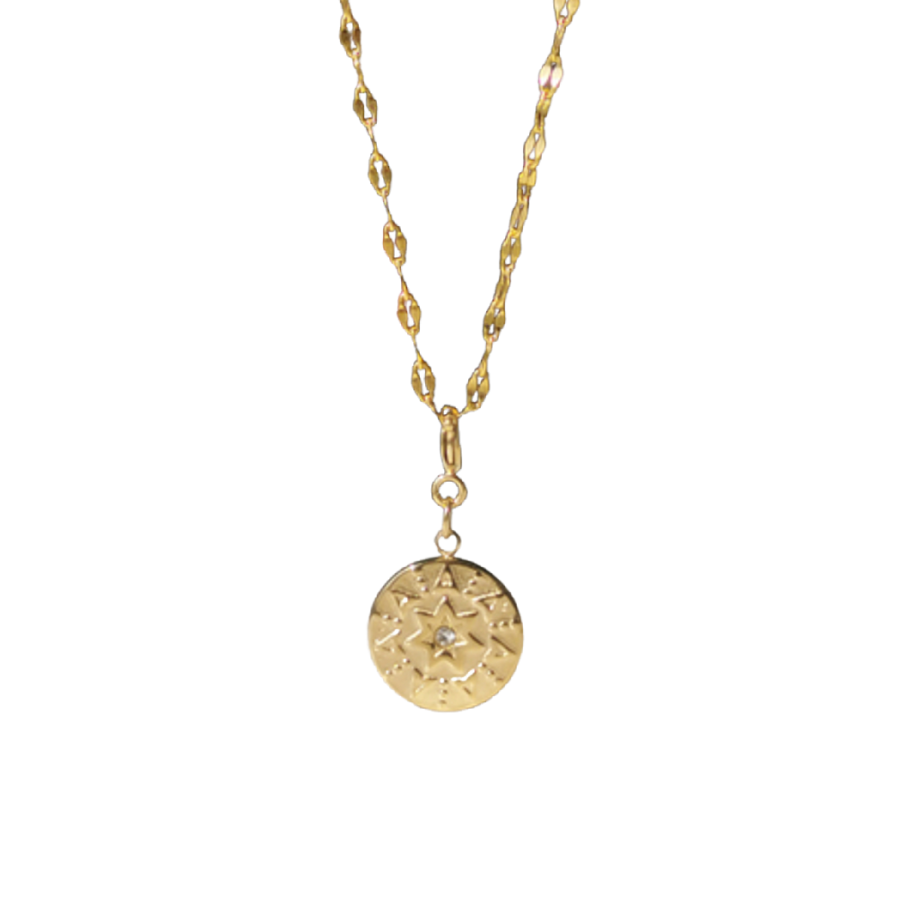 Cherub Coin Necklace