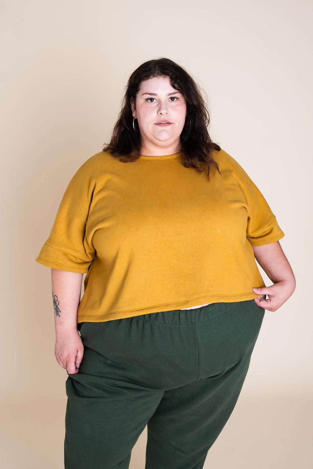 Chloe Tee in Goldenrod