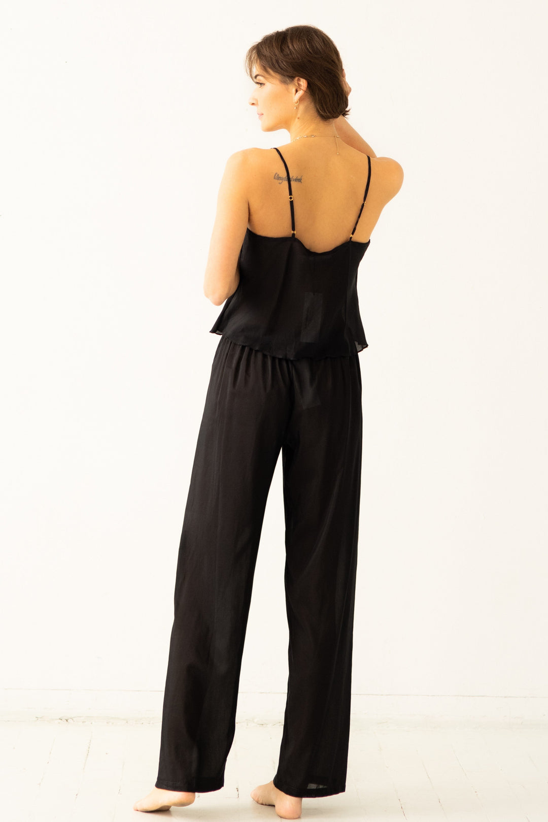 Miel Cotton/Silk Pants