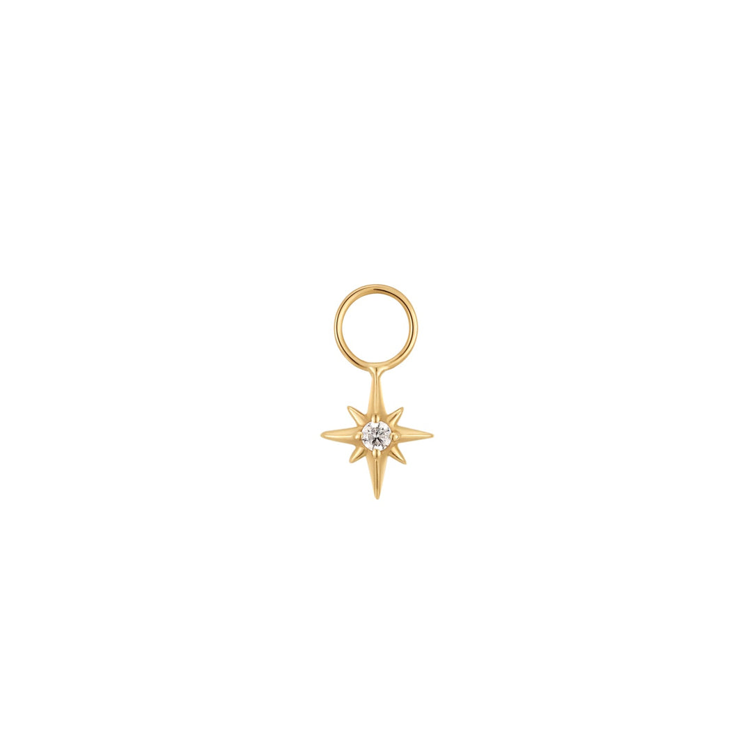 Gold Star Earring Charm