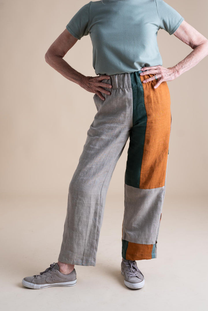 Sunset Pants XS in Patchwork #2