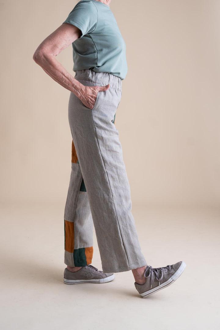 Sunset Pants XS in Patchwork #2