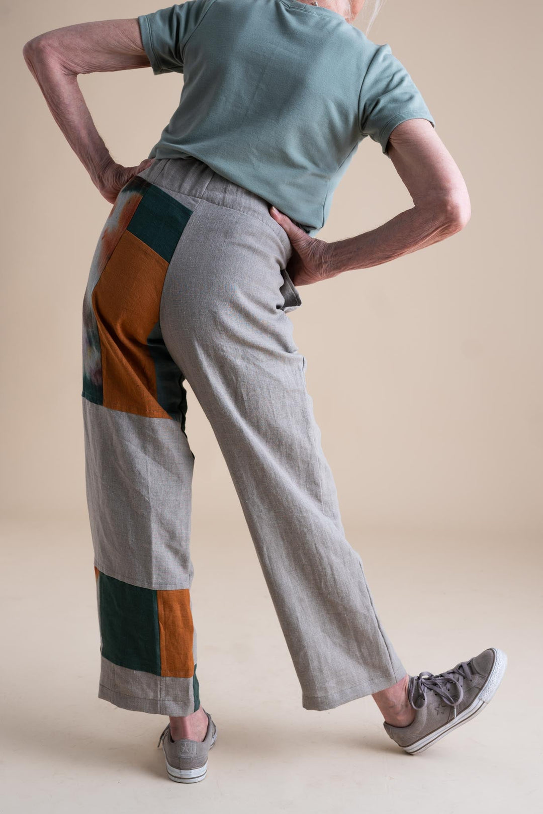 Sunset Pants XS in Patchwork #2