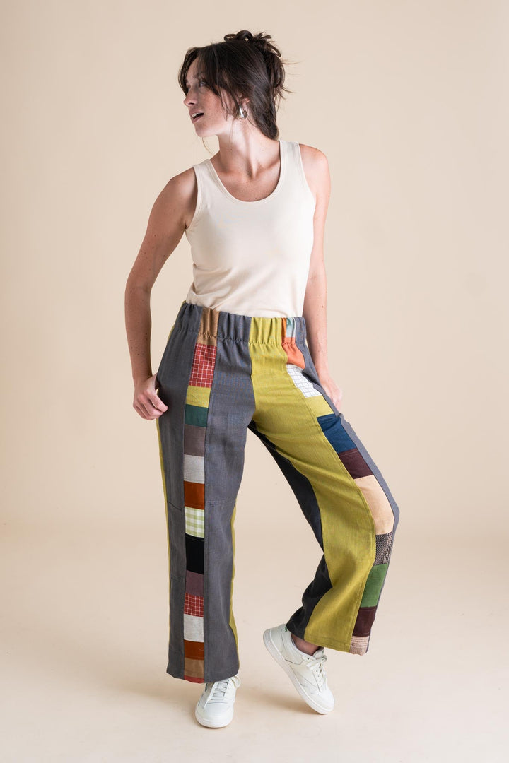 Sunset Pants S in Patchwork #1