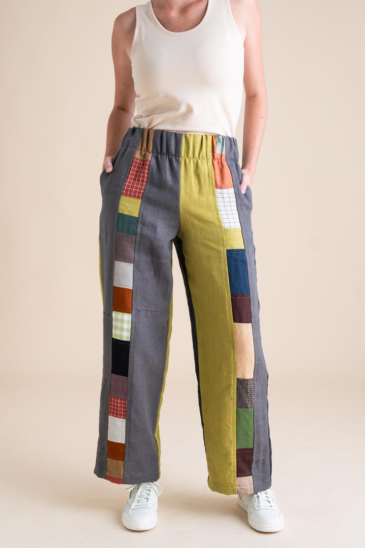 Sunset Pants S in Patchwork #1