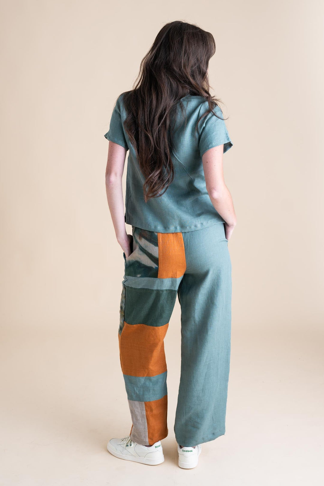 Sunset Pants S in Patchwork #2