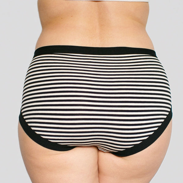 Hipster Black and White Stripe – Thunderpants USA