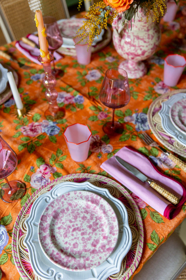 THE SCALLOPED NAPKIN (PINK) - SET