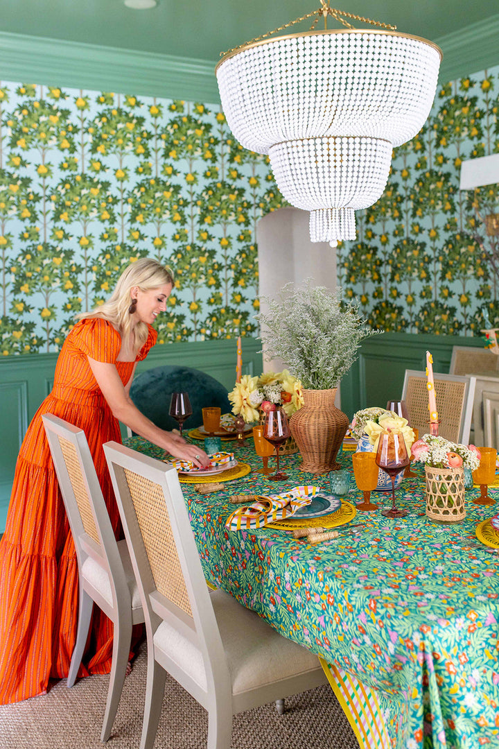 THE SUMMER GARDEN TABLECLOTH