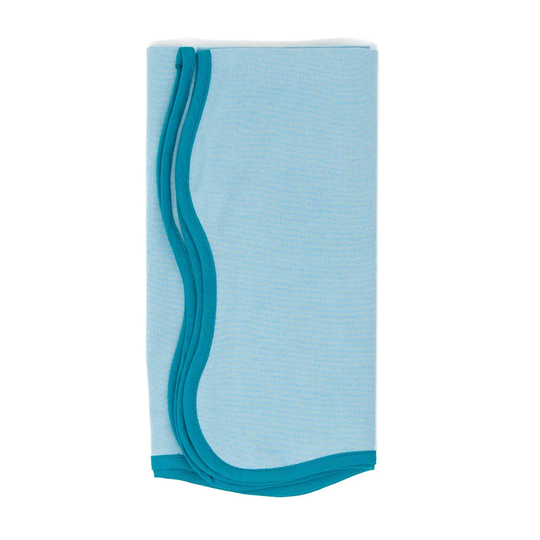 THE SCALLOPED NAPKIN (TEAL) - SET