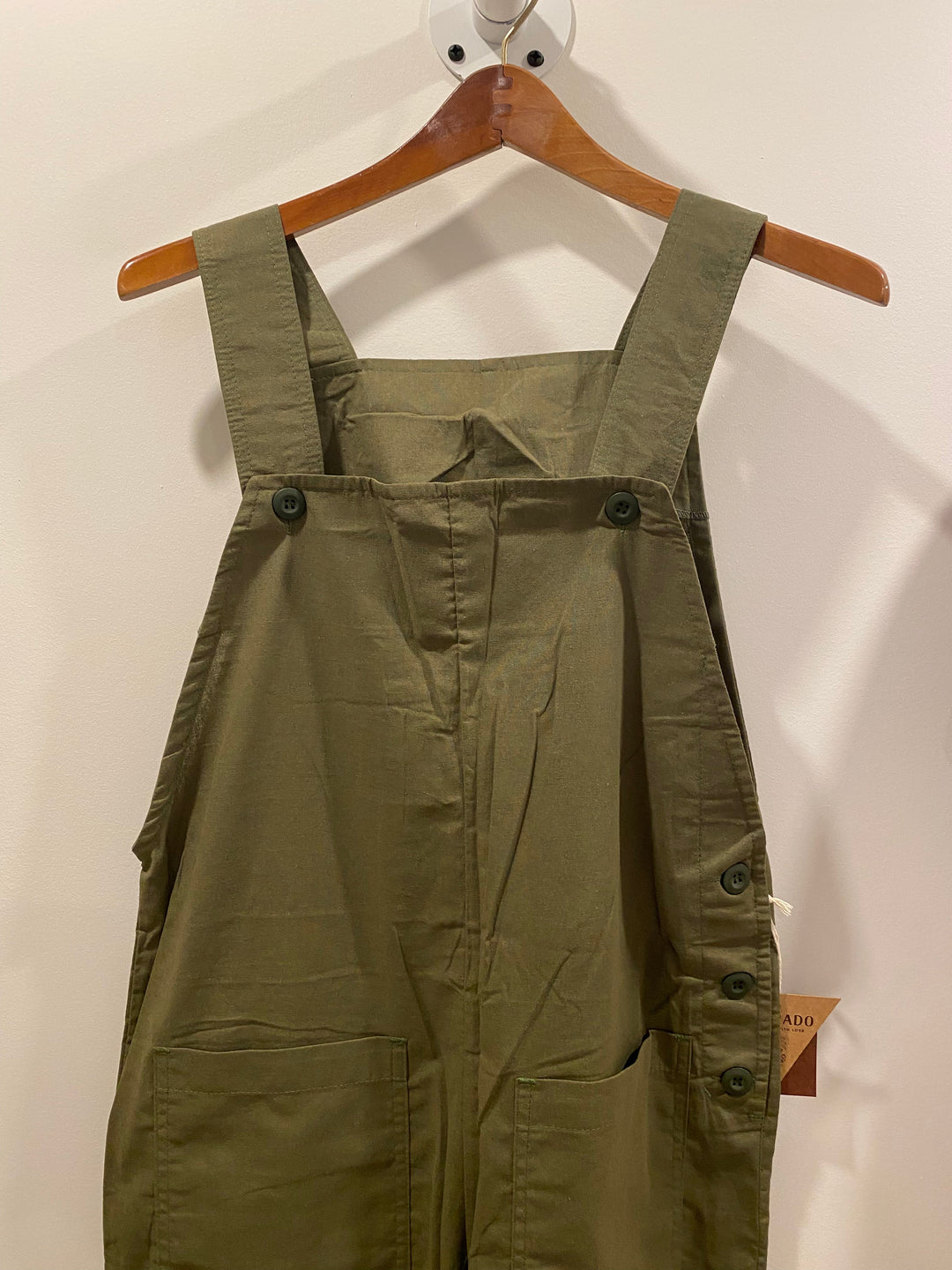 Nora Linen Overalls with Back Pockets