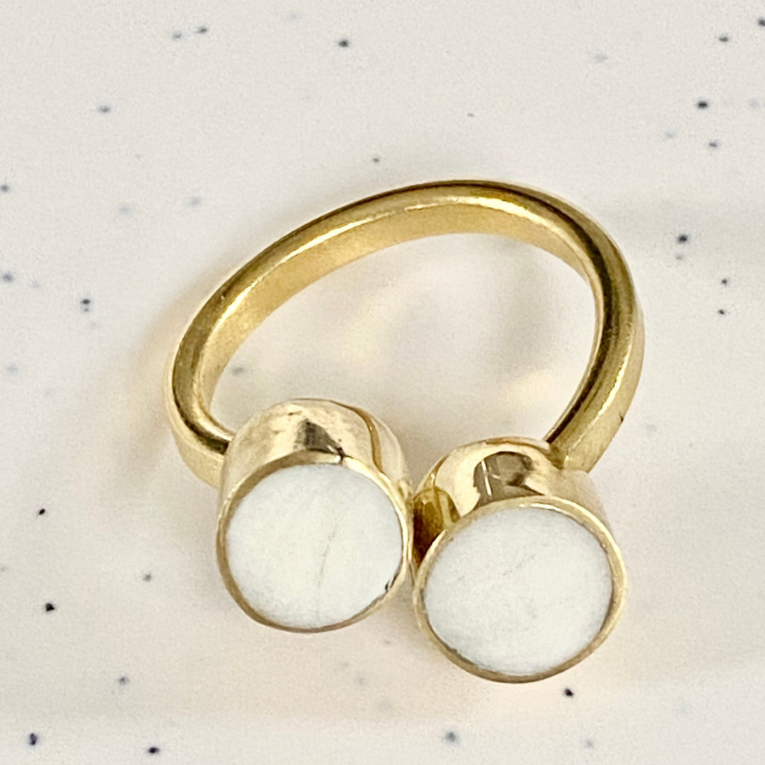 Double Dot Ring