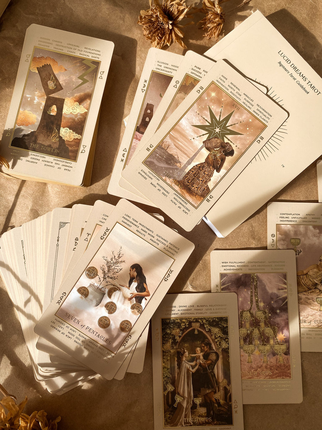 Lucid Dreams Beginners Tarot Deck • With Keywords™ {Edition IV}