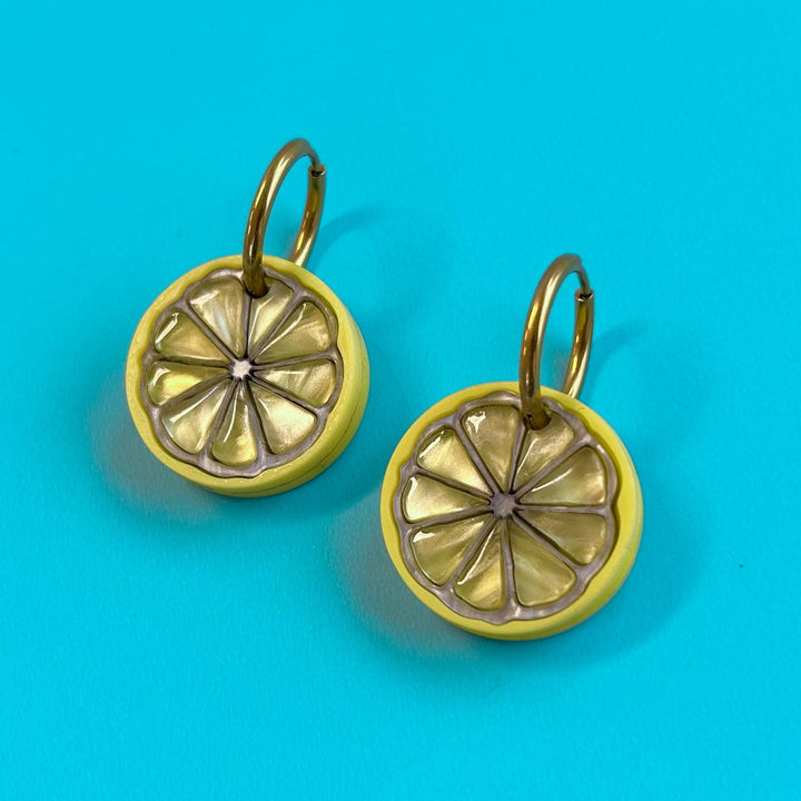 Citrus Earrings (Lemon, Lime, Orange)