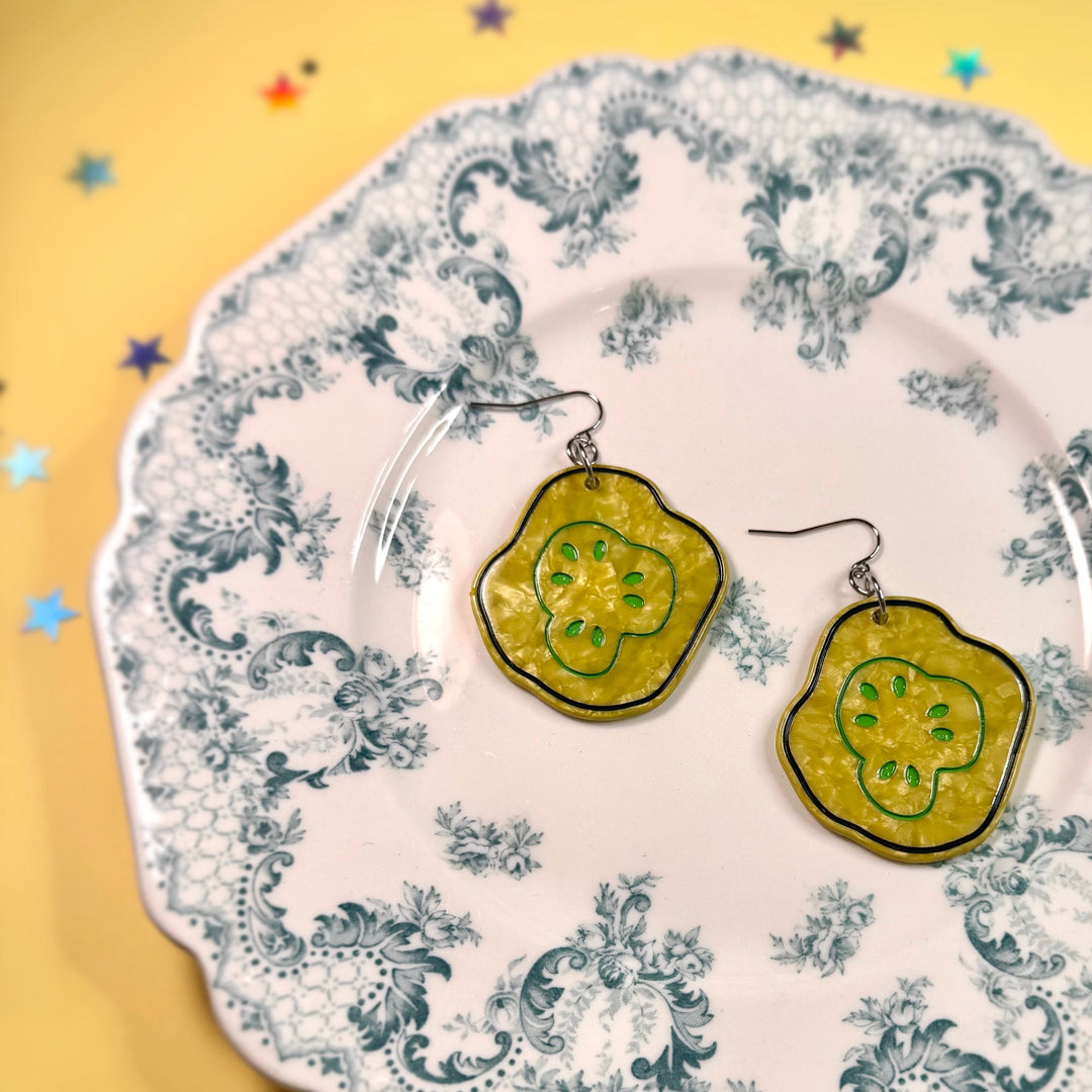 Pickle Earrings