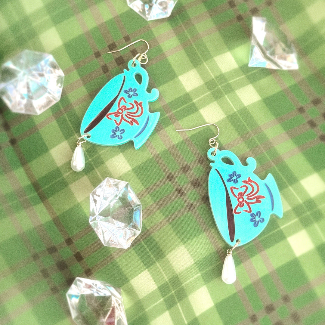 Spill The Tea Earrings