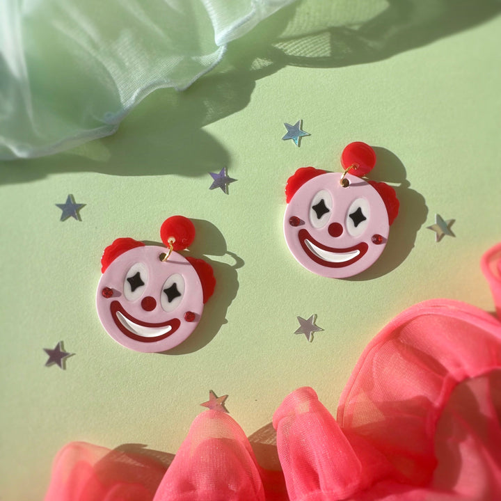 Clown Earrings