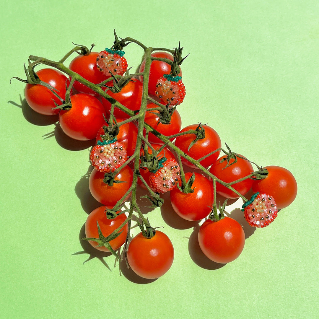 CHERRY TOMATO EARRINGS