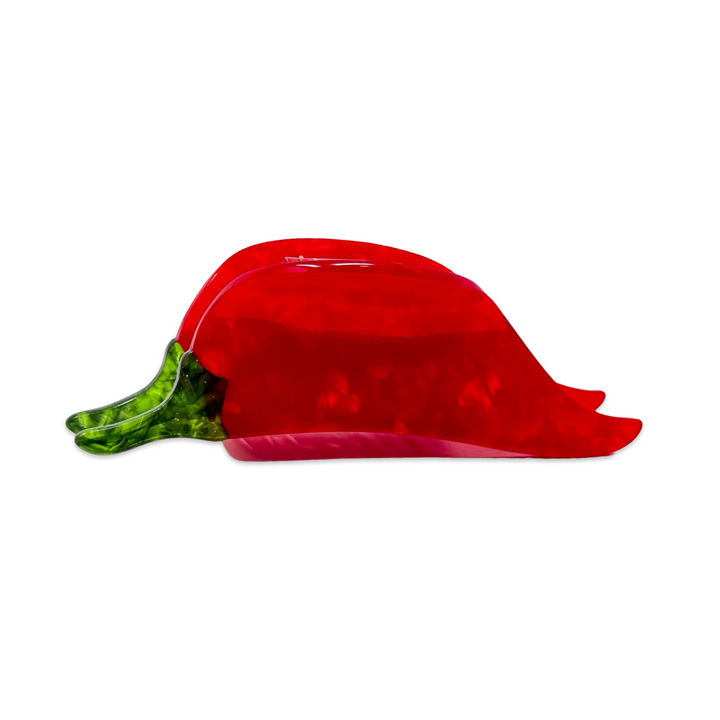 Midi Chili Pepper Hair Claw Clip