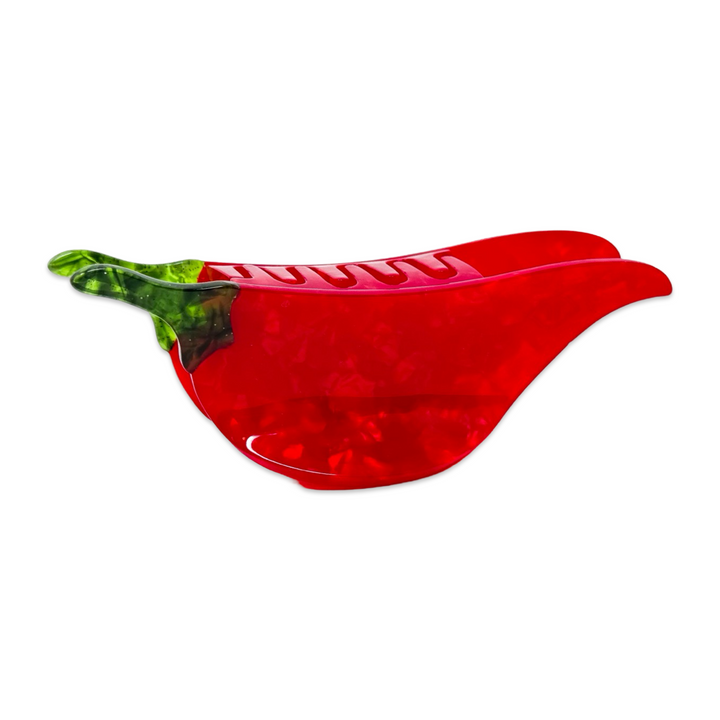 Midi Chili Pepper Hair Claw Clip