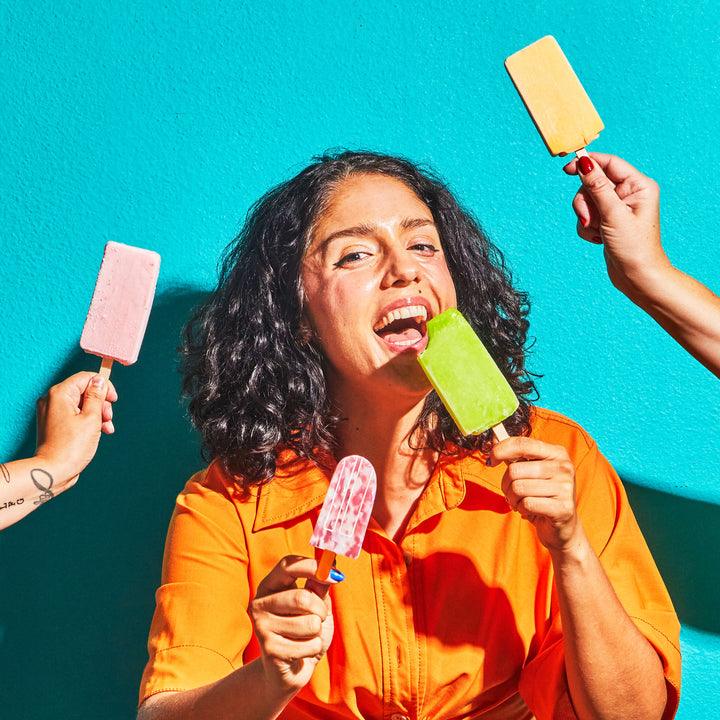 Large Strawberry Cream Paleta Hair Claw