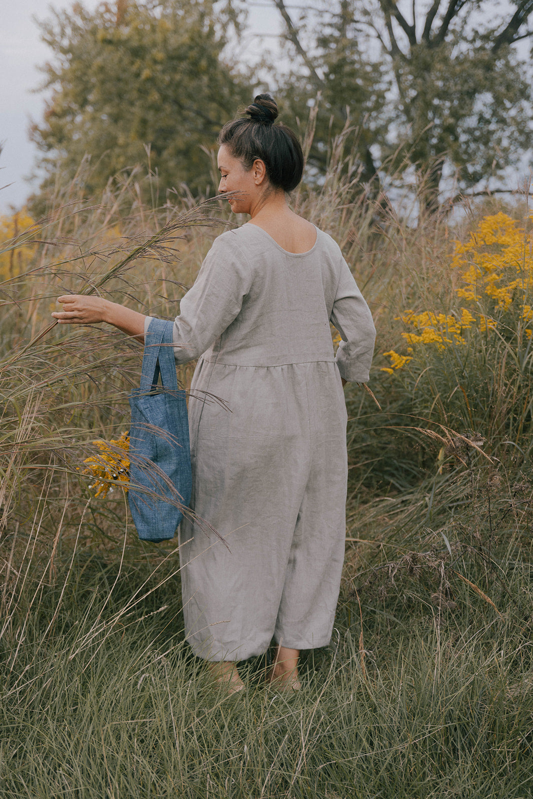 Ranch Jumpsuit in Pebble