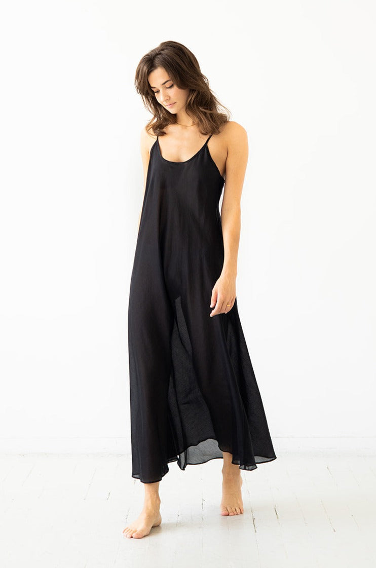 SALUA Cotton/Silk Maxi Dress