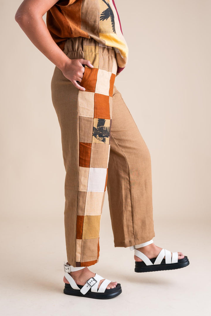 Sunset Pants M in Patchwork #2