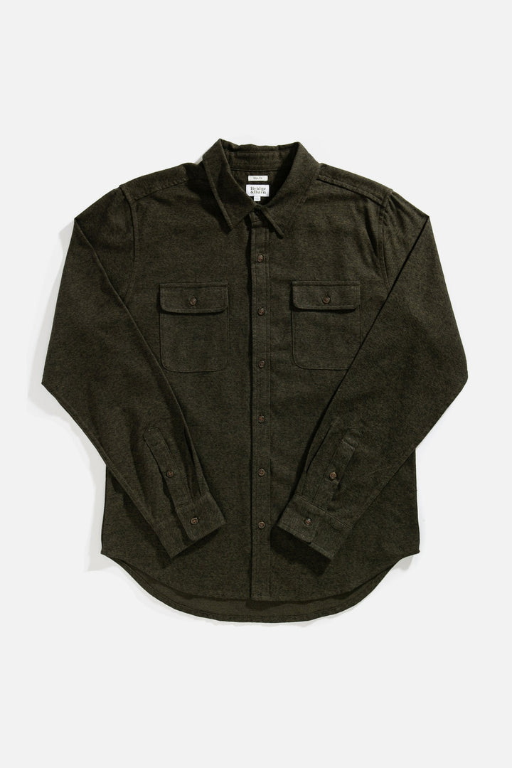 Cole Slim Shirt / Loden