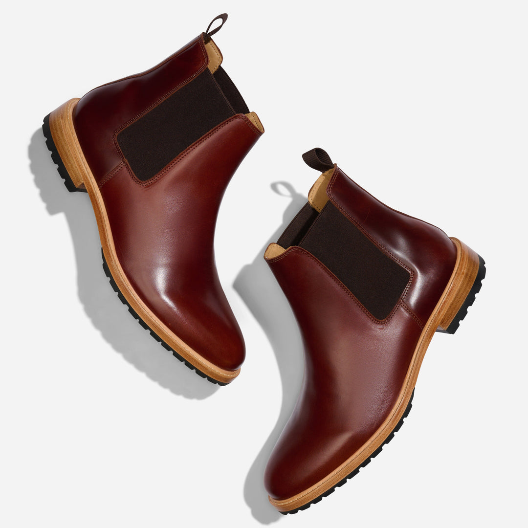 Marco Everyday Chelsea Boot Mahogany