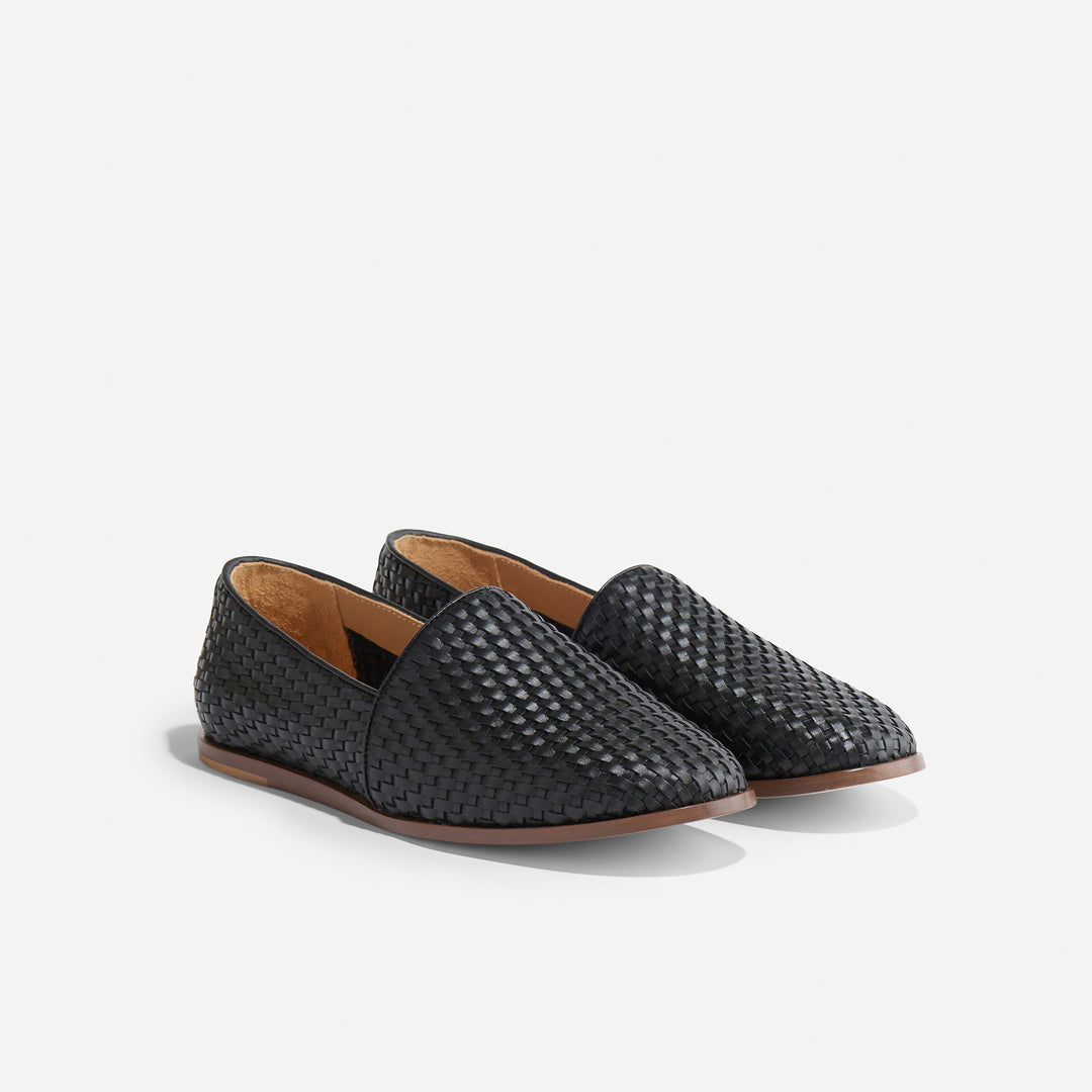 Alejandro Woven Slip-On 2.0 Woven Black