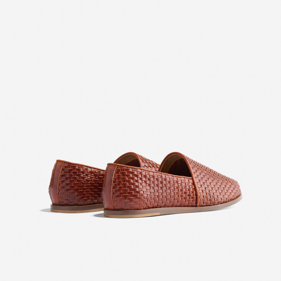 Alejandro Woven Slip-On 2.0 Woven Brandy