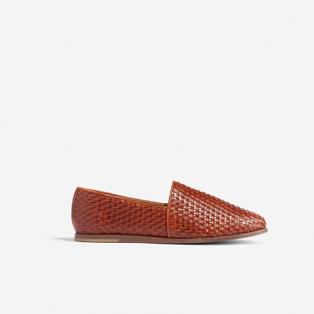 Alejandro Woven Slip-On 2.0 Woven Brandy