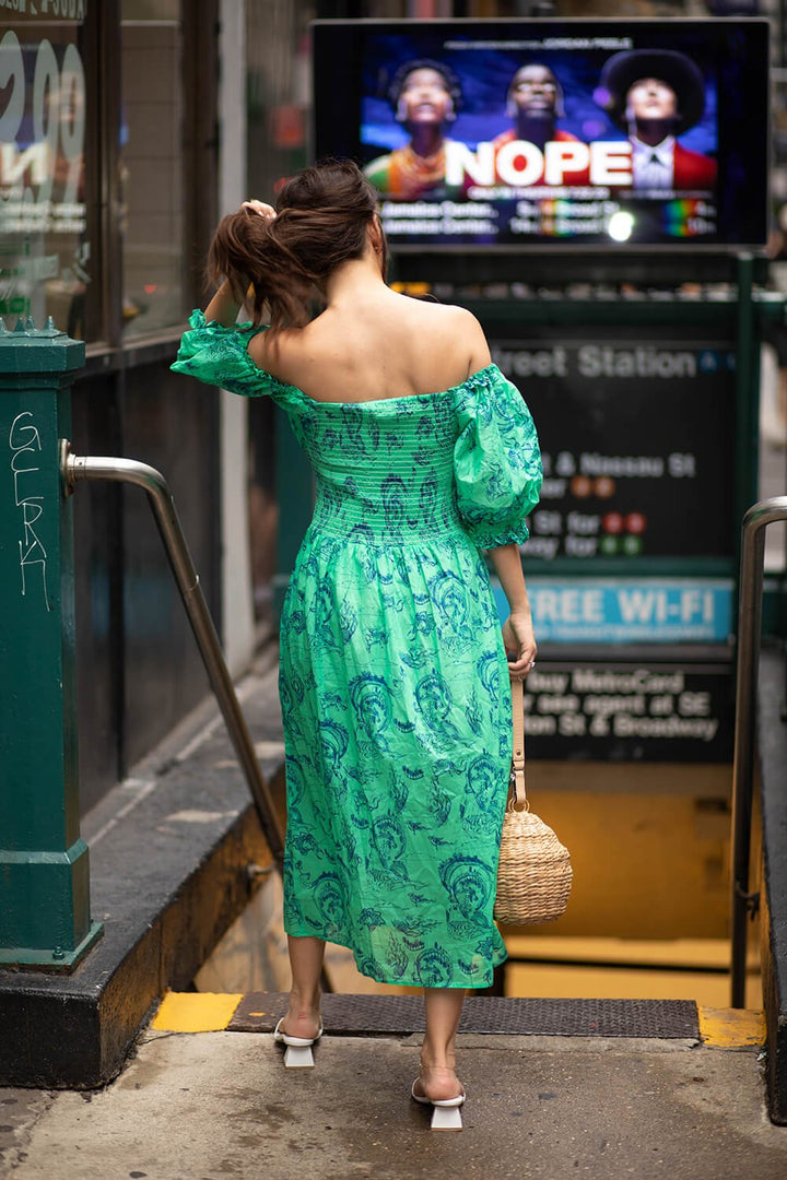 Fairytale Smocked Midi Dress