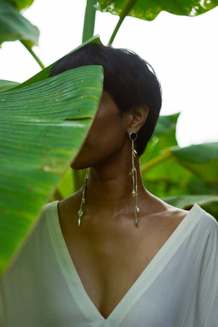 Mango Stem Earrings