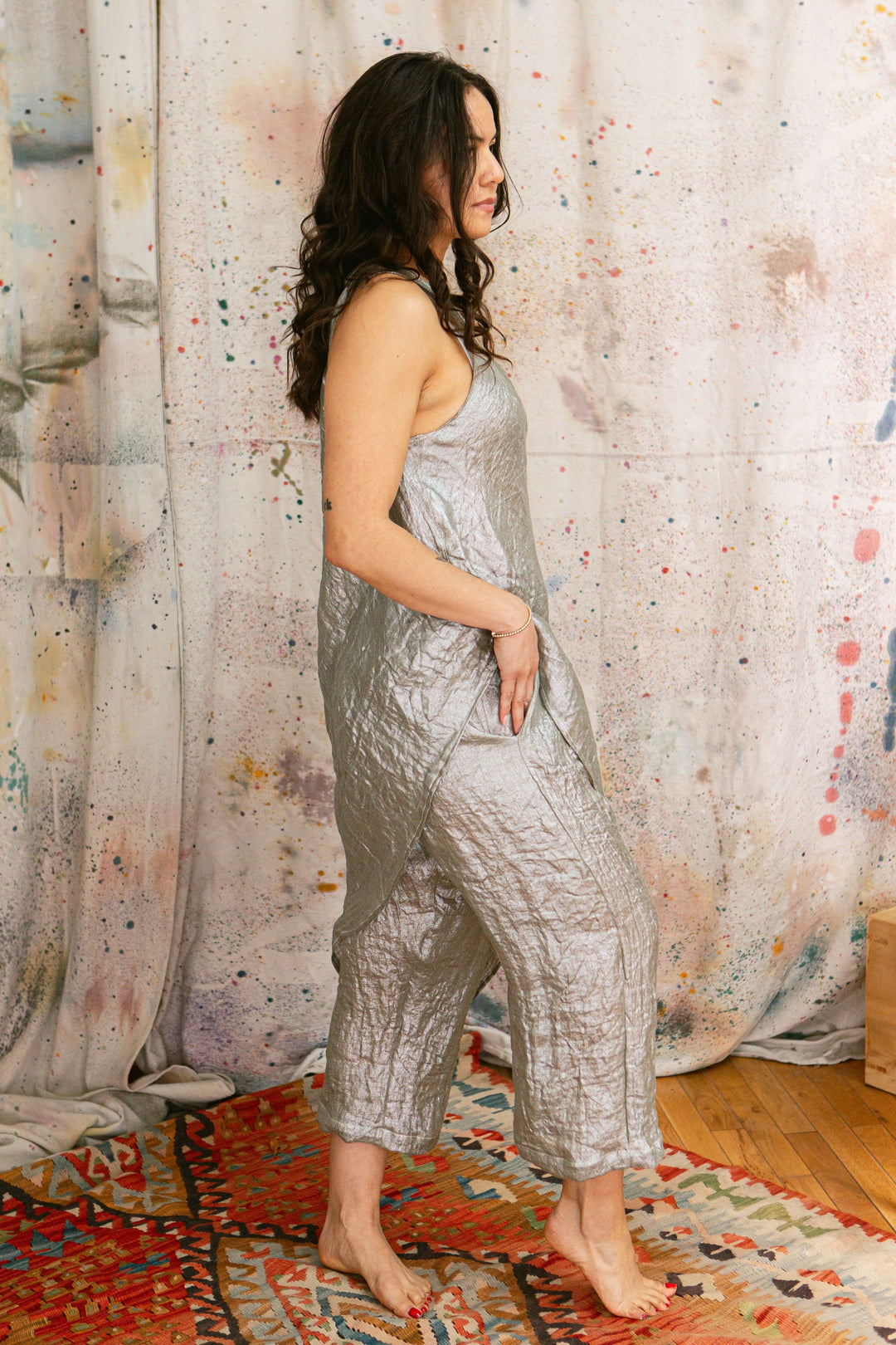 Uno Pant, Metallic