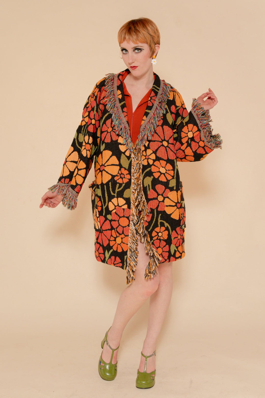 Marigold Blanket Robe Coat