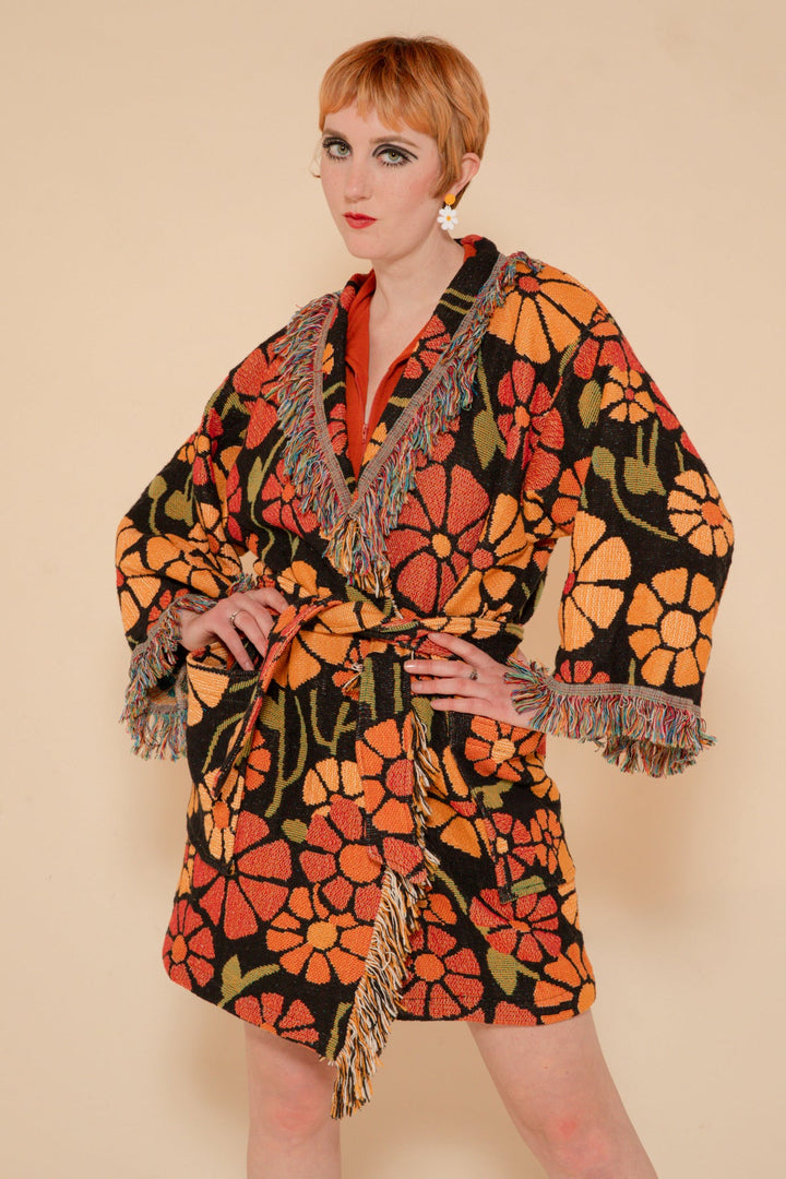 Marigold Blanket Robe Coat