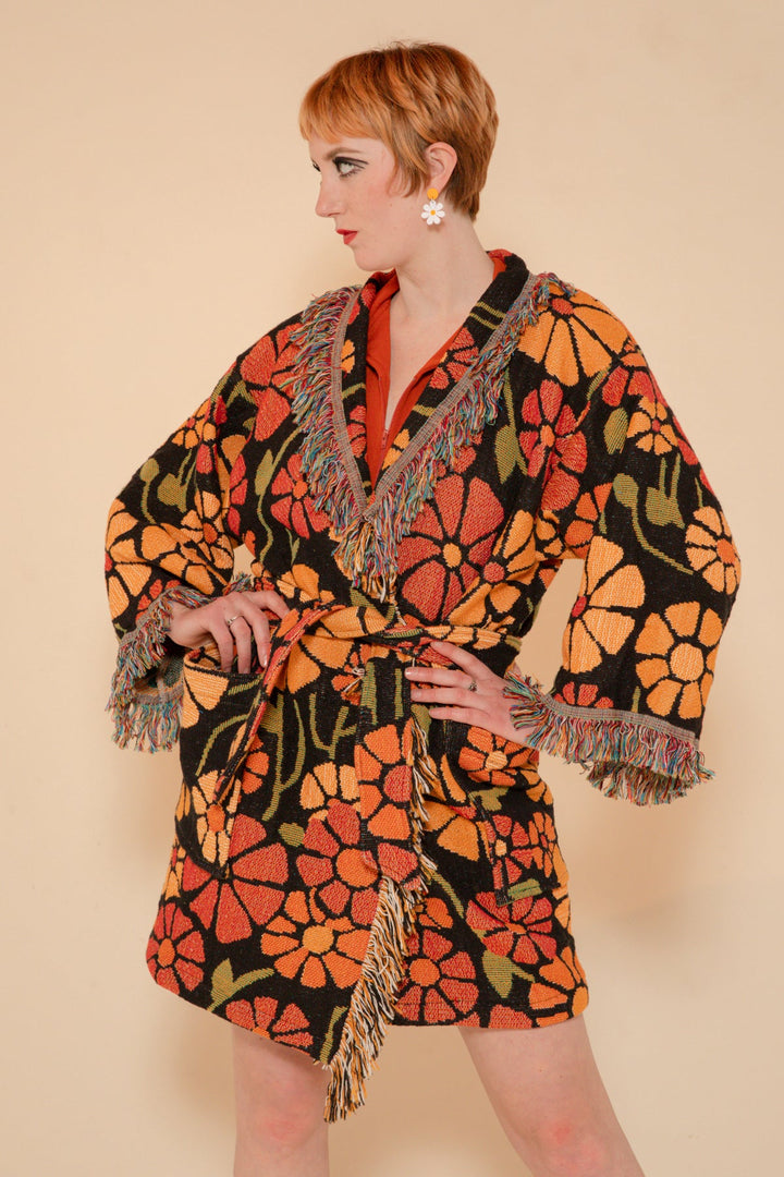 Marigold Blanket Robe Coat