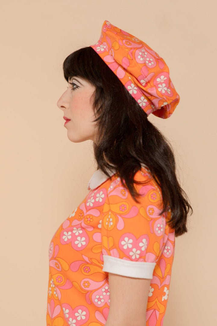 The Clementine Daisy Beret