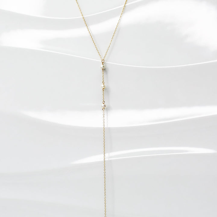 Naya Freshwater Pearl Y-Necklace