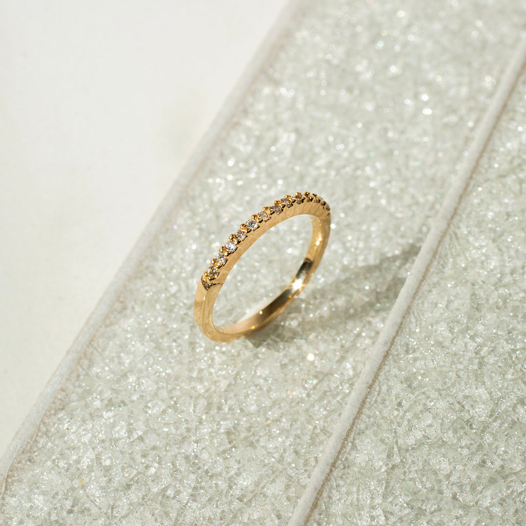 Pavé Whisper Band Ring